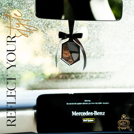 SWEETBW ALUMINIUM ALLOY Luxury Car Air Freshener SweetBW
