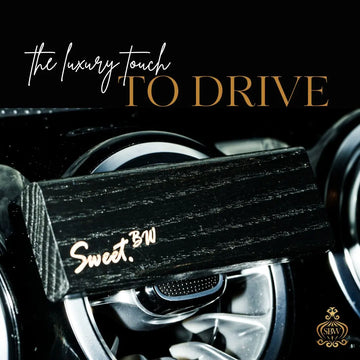 SWEETBW SOLID WOOD Luxury Car Air Freshener SweetBW