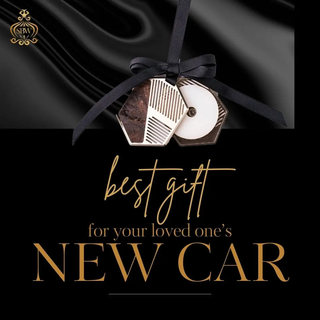 SWEETBW ALUMINIUM ALLOY Luxury Car Air Freshener SweetBW