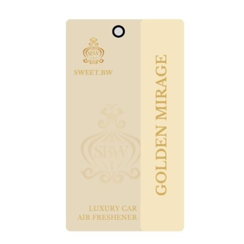 SWEETBW LUXURY PAPER FRESHENER SweetBW Black Golden Mirage 50 grams